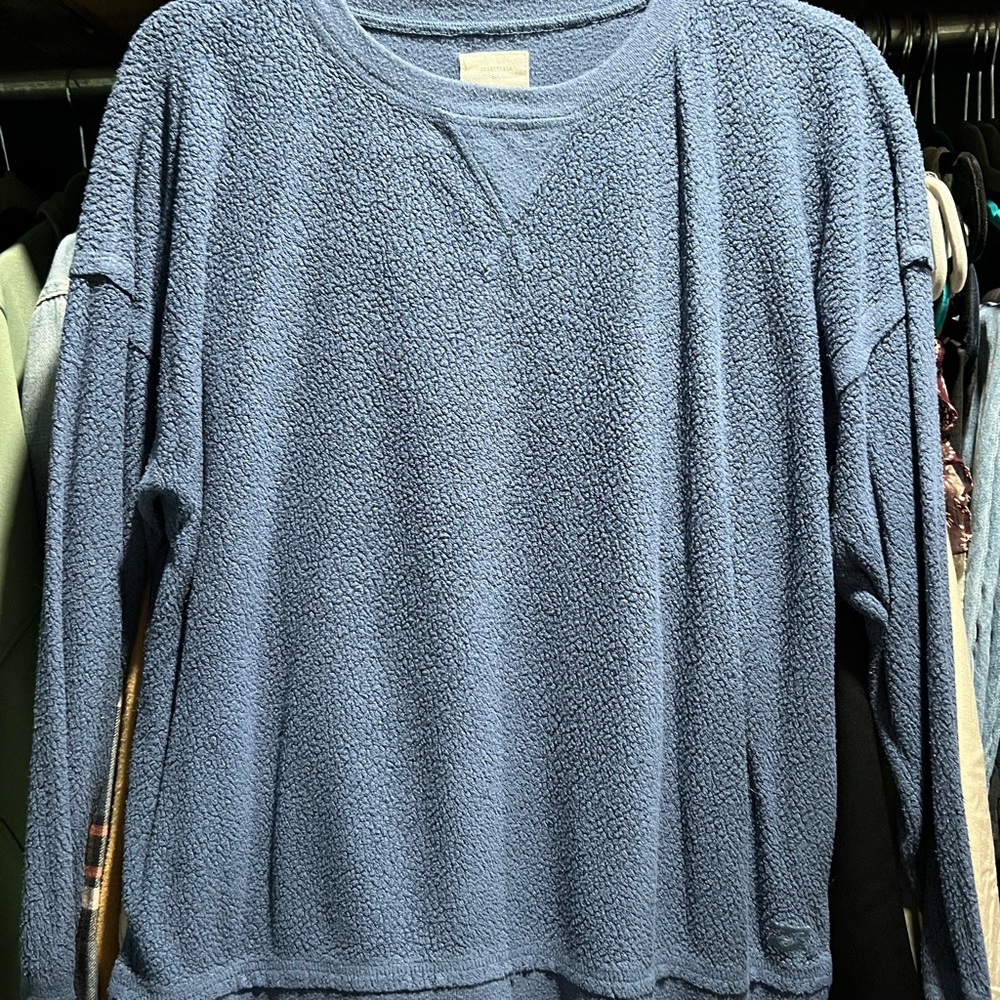 Billabong Women's Blue Cotton Sweatshirt Size Small